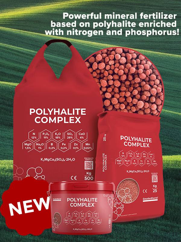 Powerful fertilizer POLIHALIT COMPLEX