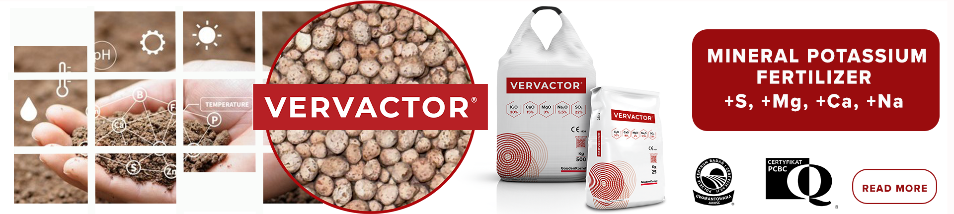 Vervactor- MINERAL POTASSIUM FERTILIZER